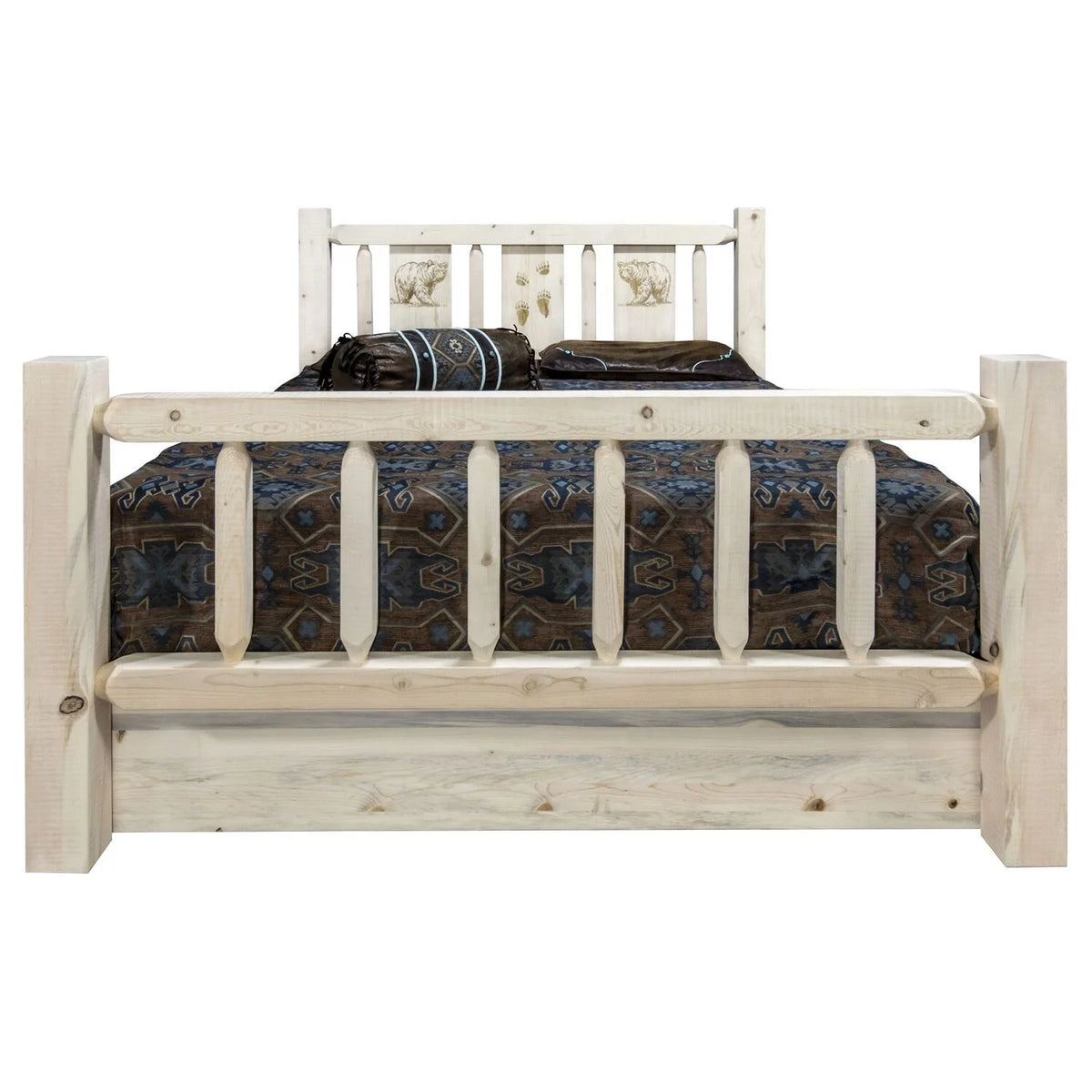Wood Twin Storage Bed M33049