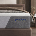 Queen 8 inch Bamboo Charcoal Cooling Gel Memory Foam Hybrid Mattress N10418