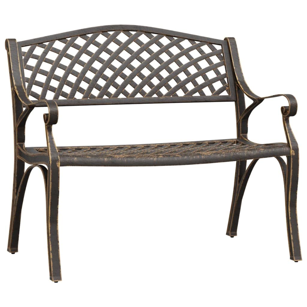 Bronze Cast Iron Garden Bench C177545
