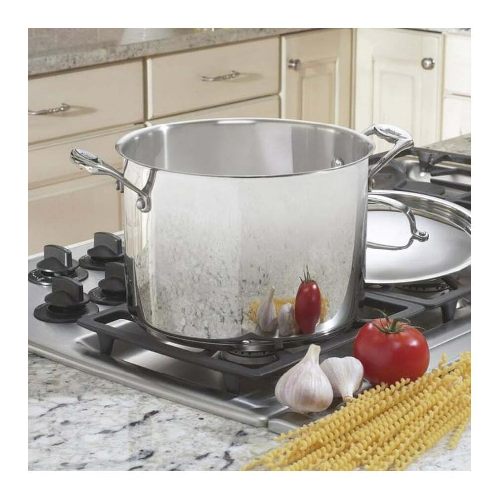 8-Quart Stainless Steel Stockpot with Cover V8949