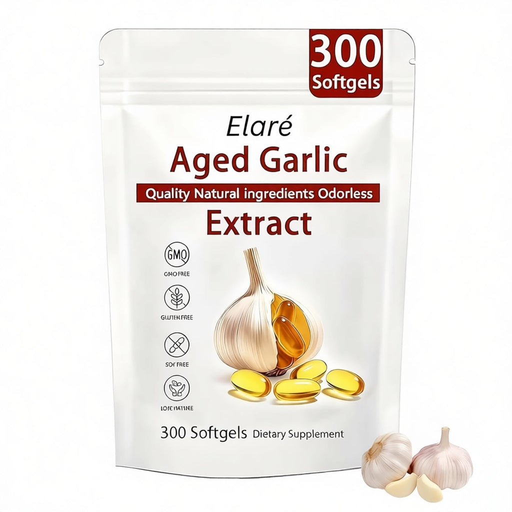 Odorless Organic Aged Garlic Extract Supplement V8443