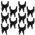 Black Brass Instrument Pen Clip 10pcs A551