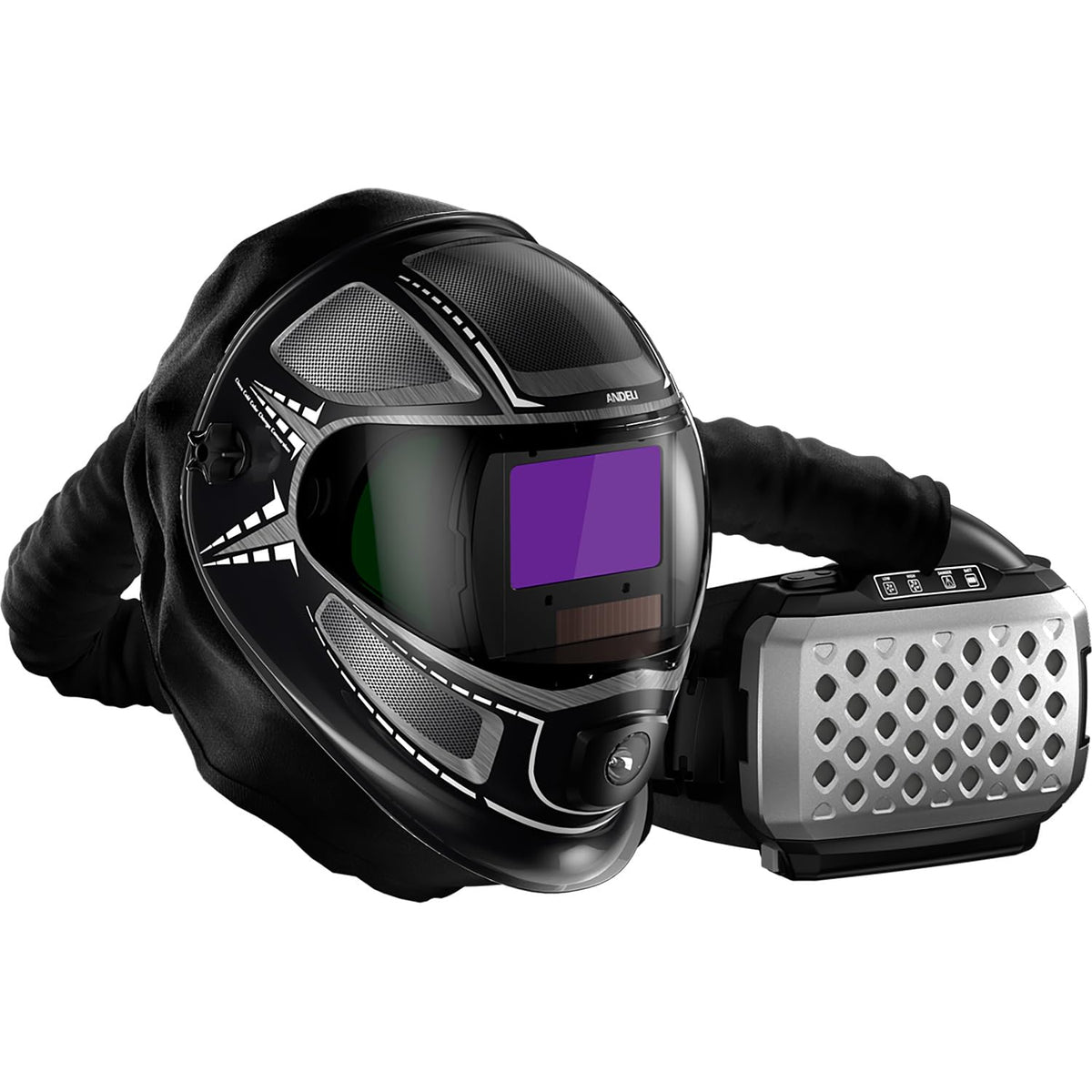 Welding Helmet with Respirator Auto Darkening D96204