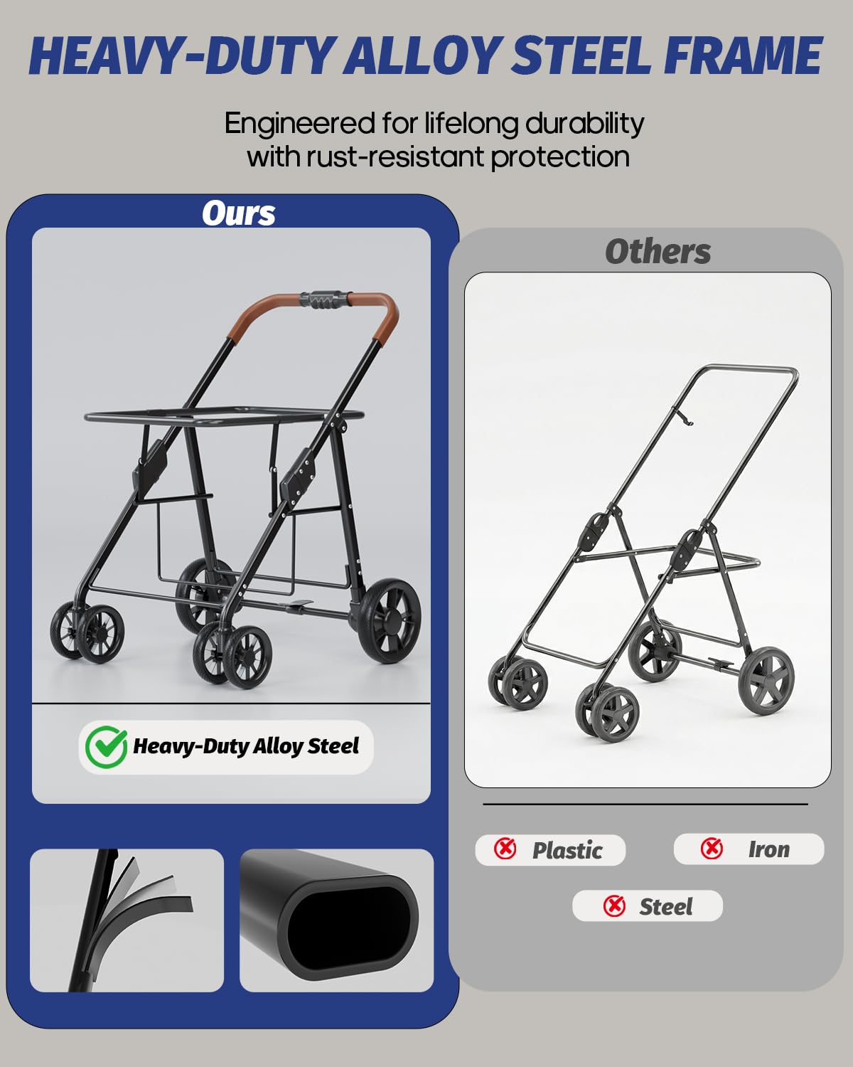 Black Dog Stroller U7295