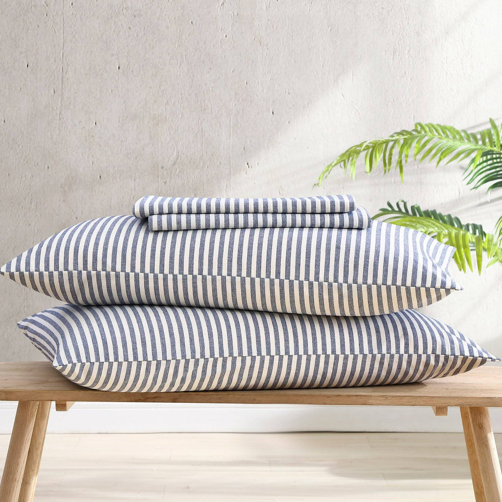 Beige King Percale Sheet Set E4664