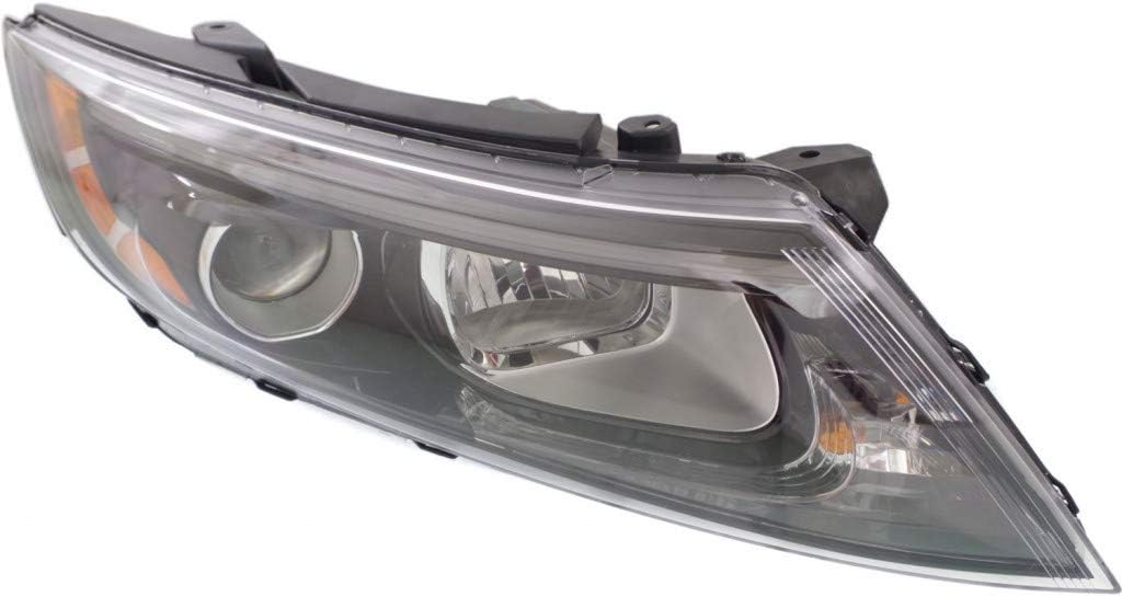 Headlight Assembly for Kia Optima 2014 2015 Pair Halogen E334