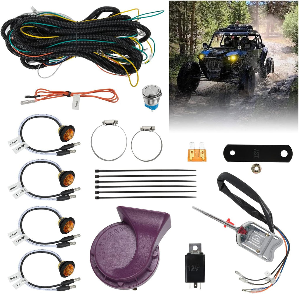 UTV Turn Signal Kit with Horn and LED Blinker M764632