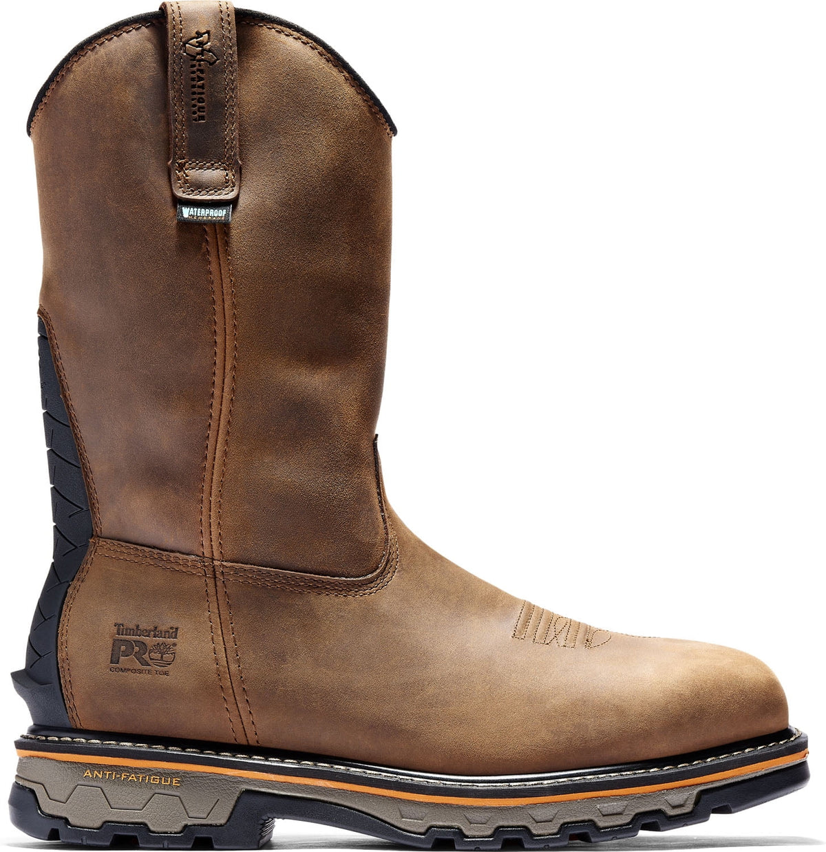 Brown Comp Toe Pull On Boot D108484