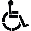 36-in Handicap Parking Paint Stencil C5524