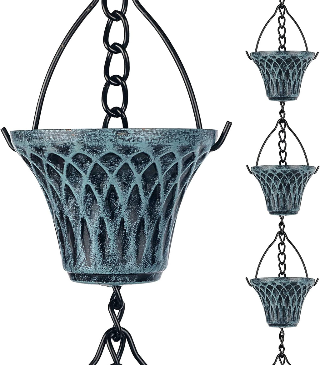 Rain Chain Downspout Substitution 3 Feet Pack of 2 I978