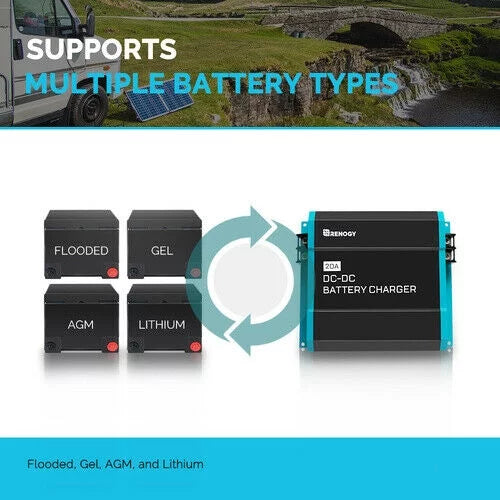 12V 20A DC to DC On-Board Battery Charger F46622