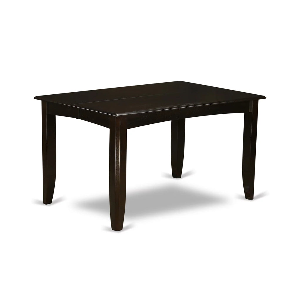 9-piece Cappuccino Dining Set with Wood Chairs J247772