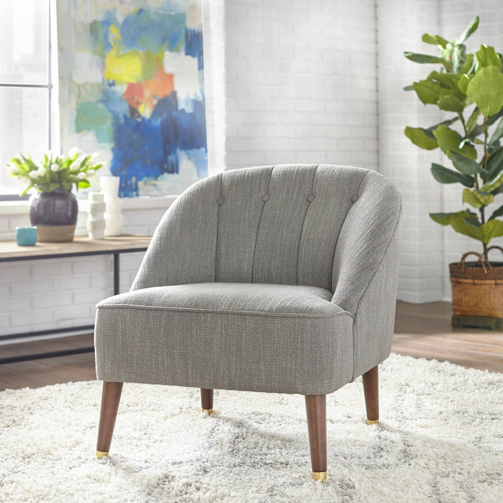 Textured Slate Grey Chair G863