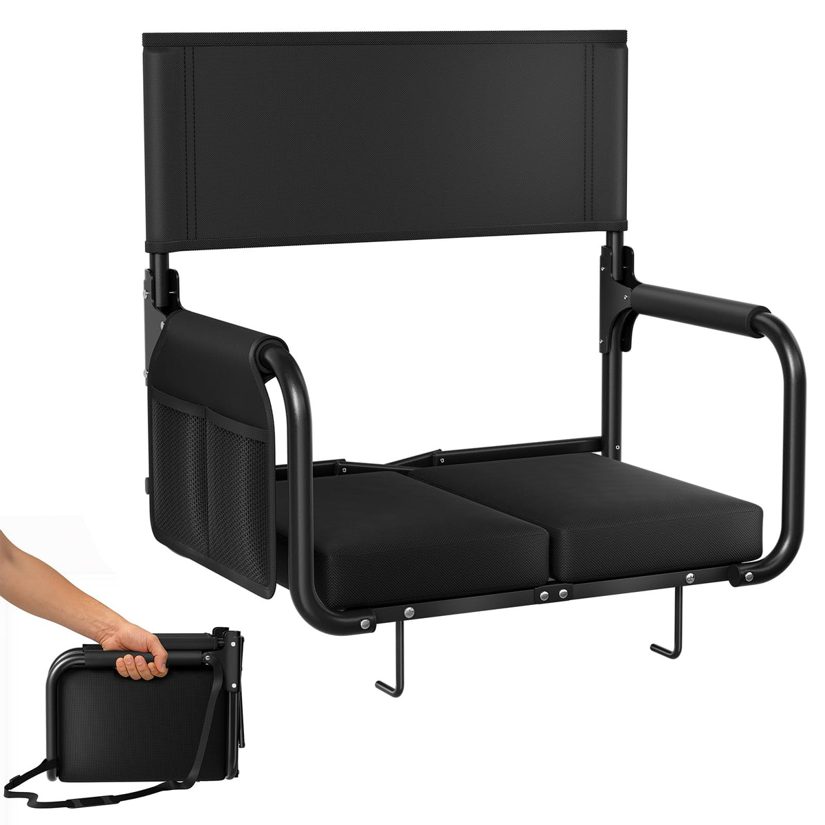 Bleacher Seat with Back Support M84723