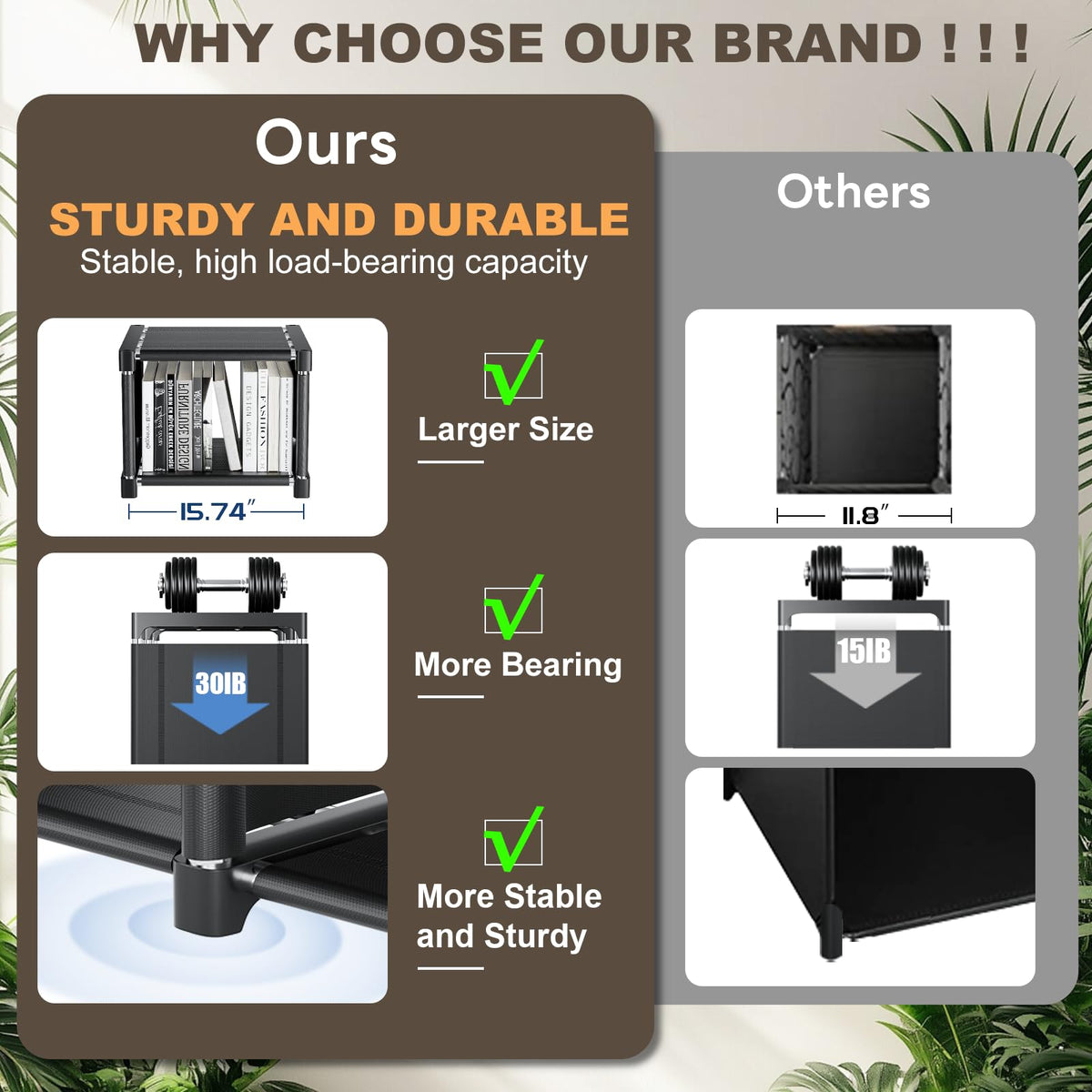 Black 12 Cube Metal Bookcase G781