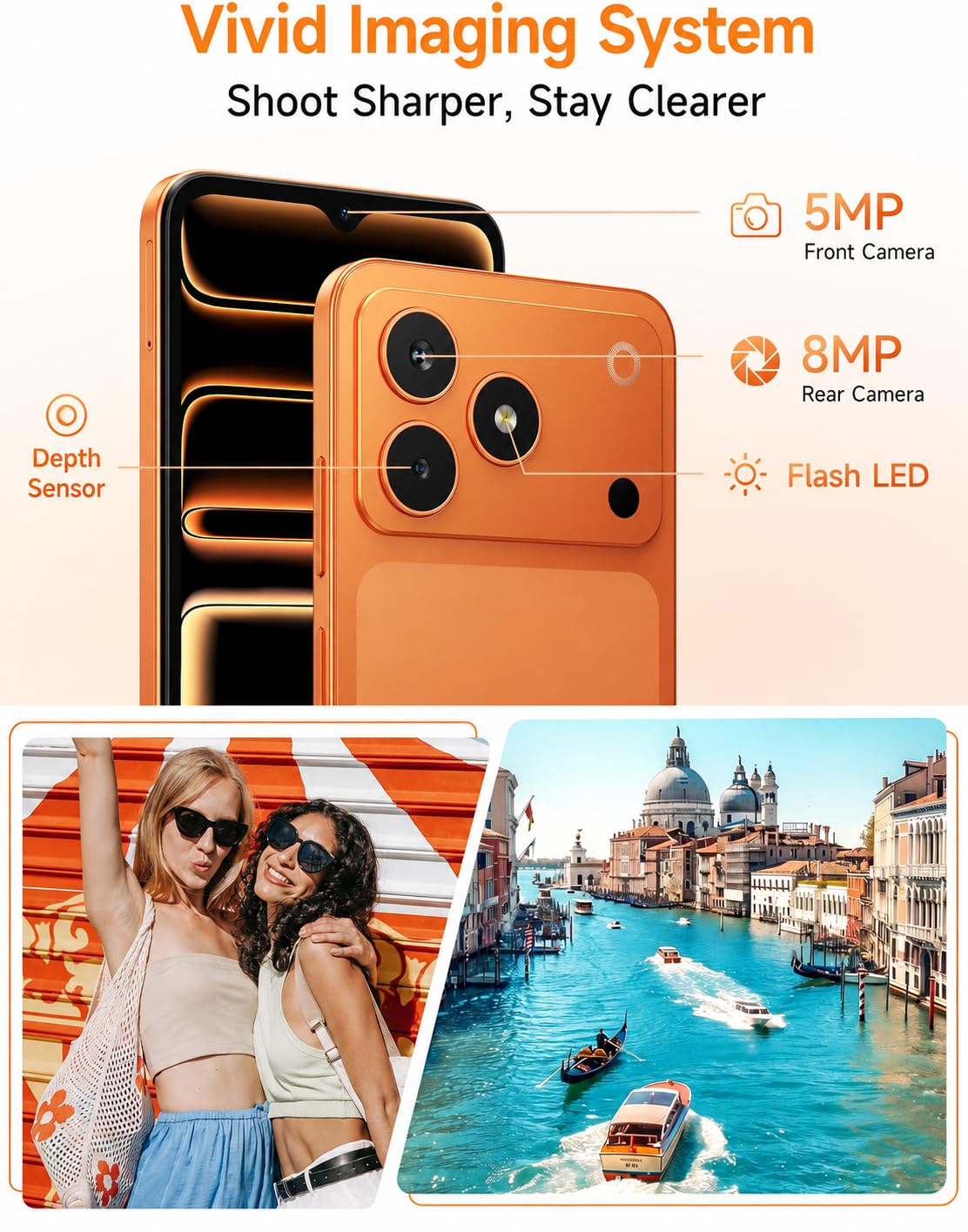 4G Unlocked Smartphone 3GB RAM 32GB 5000mAh C667