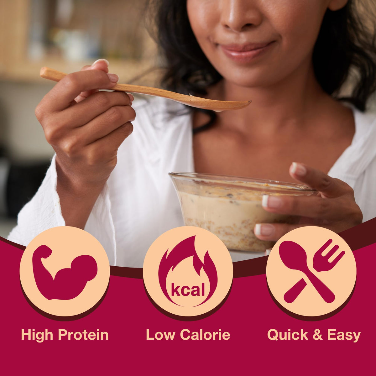 High Protein Sugar Free Instant Oatmeal 7ct E18045