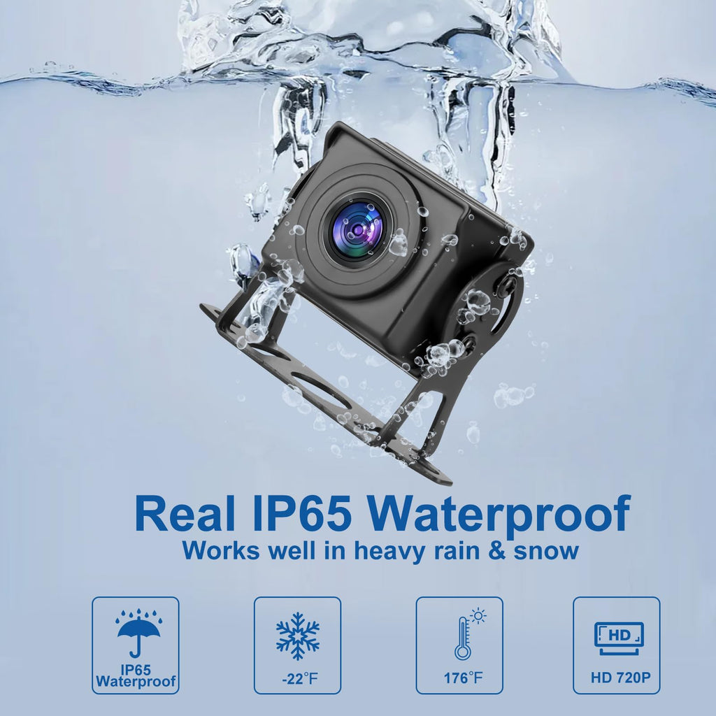 7 Inch Waterproof Wired Backup Camera System R7389