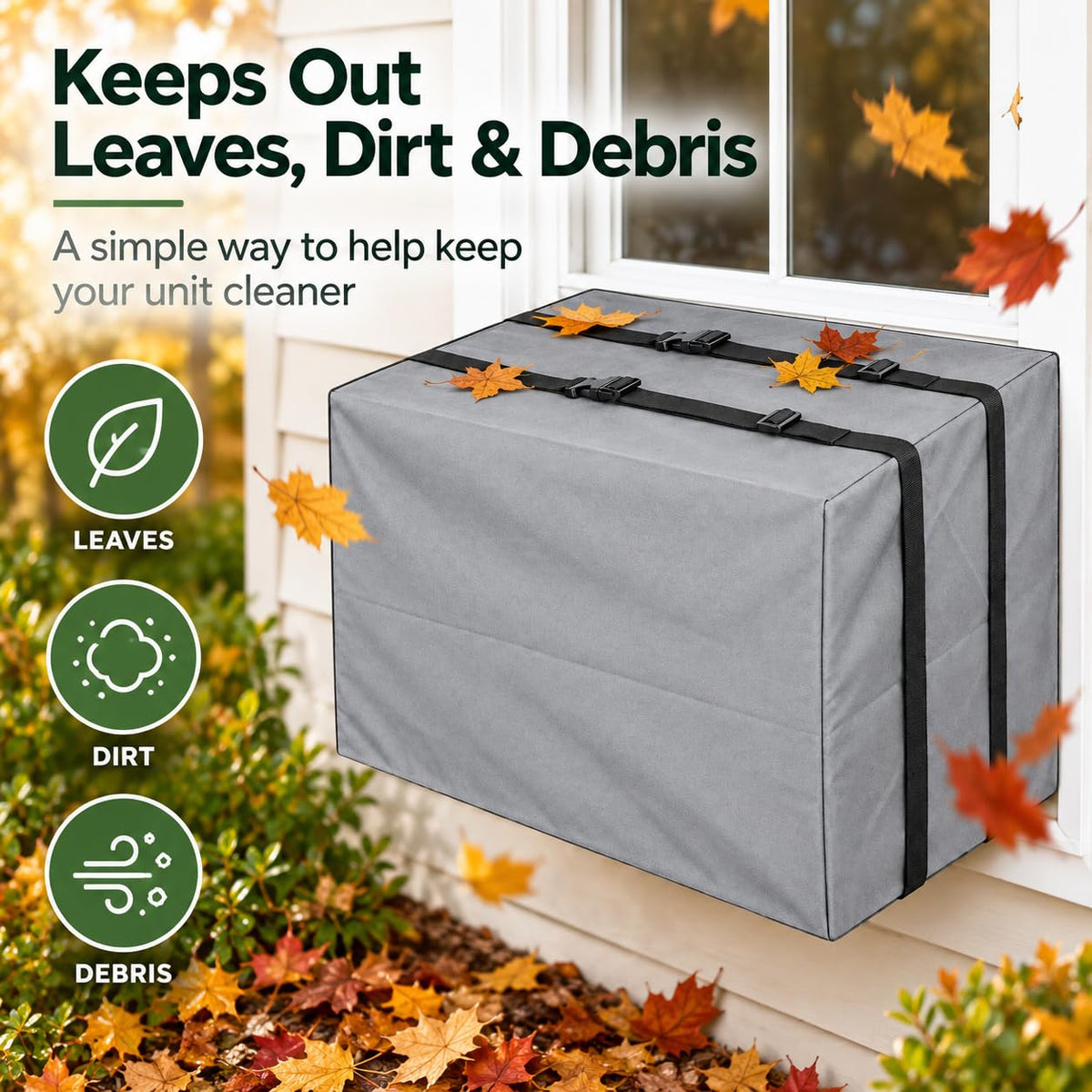 Outdoor Window Air Conditioner Cover 21.5 x 16 x 15 H544858