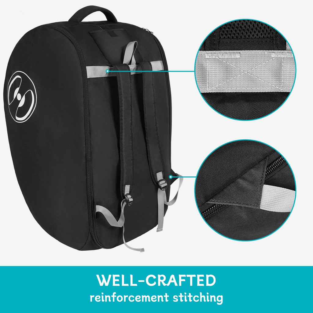 Padded Infant Car Seat Bag with Lockable Zipper C618