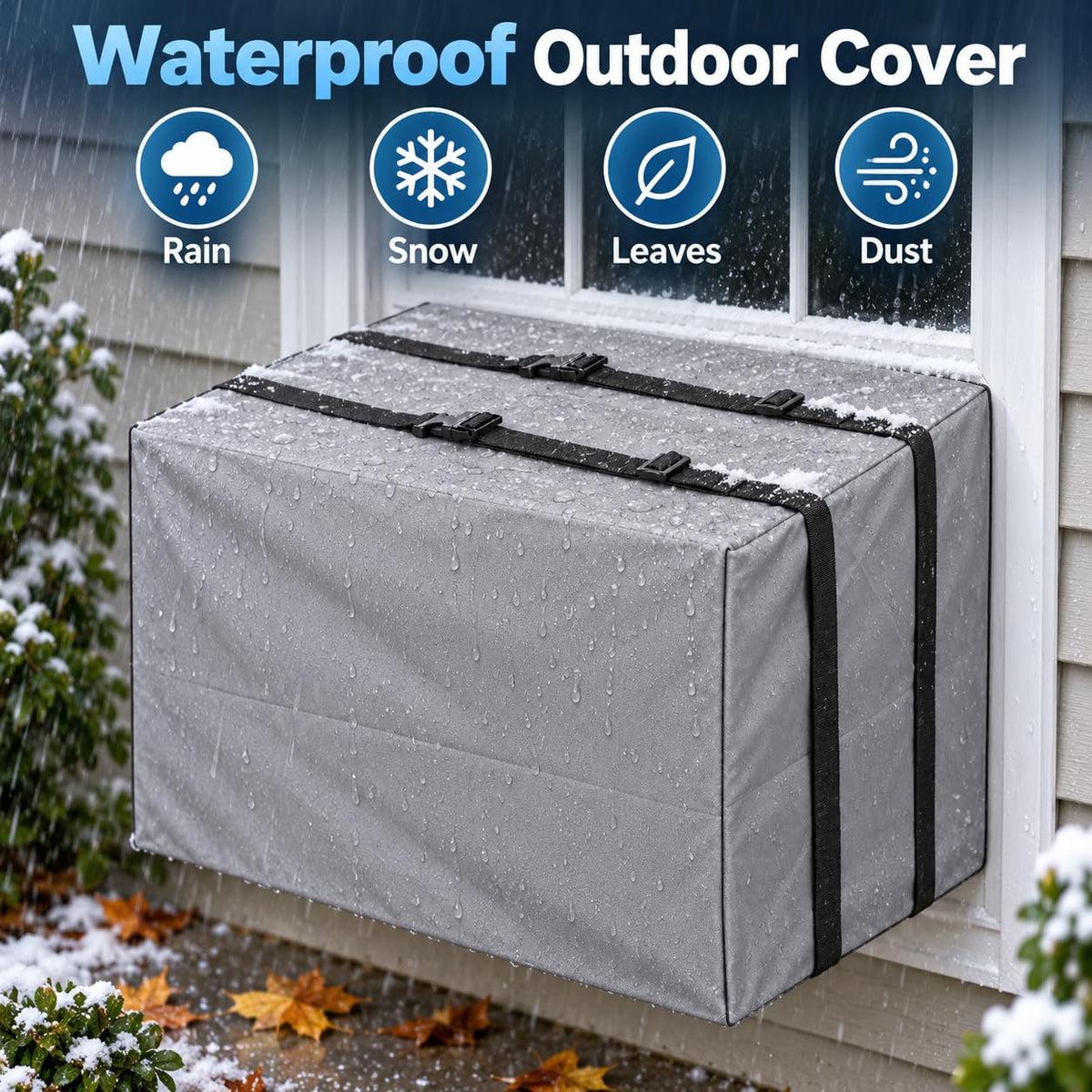 Outdoor Window Air Conditioner Cover 21.5 x 16 x 15 H544858