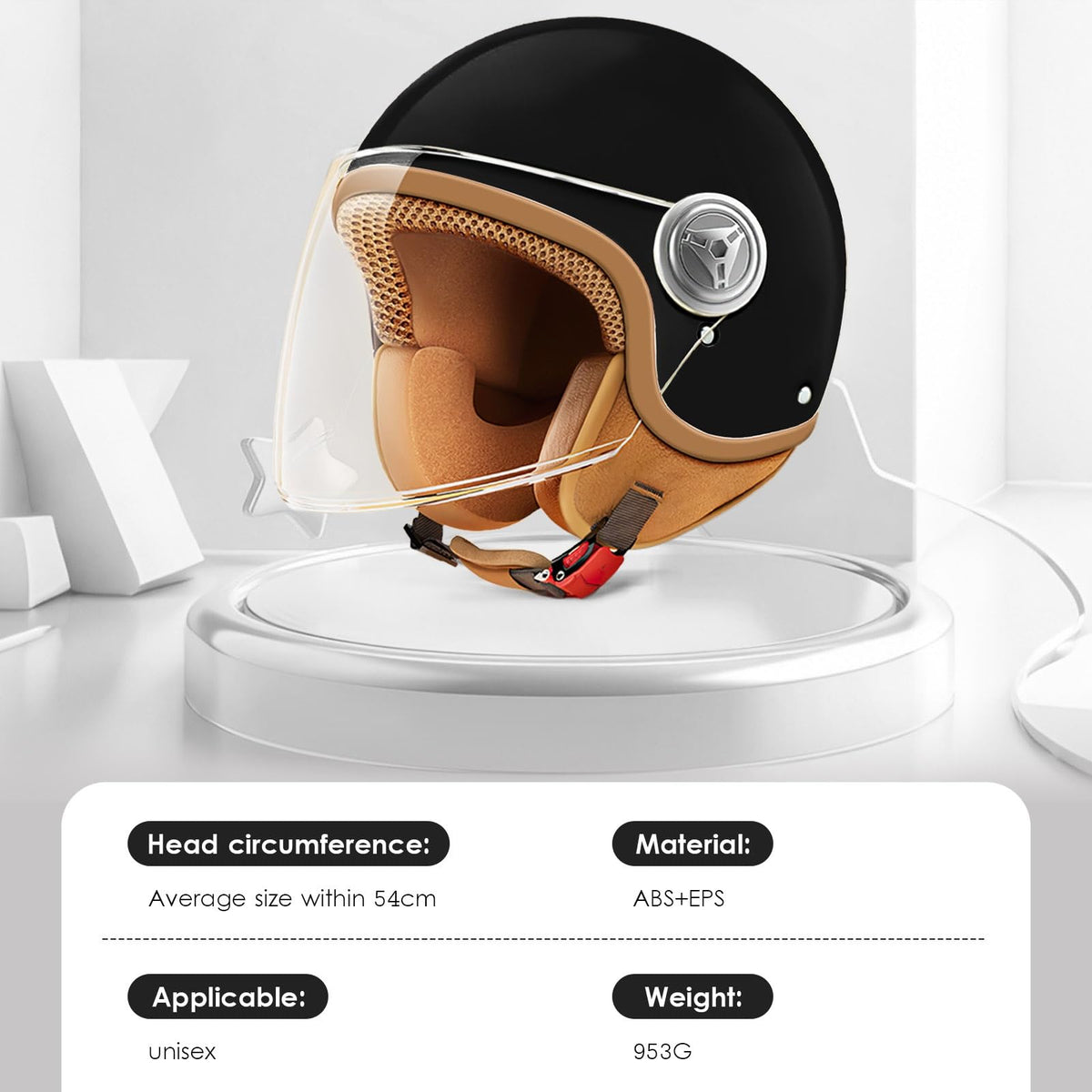 Kids 3/4 Open Face Motorcycle Helmet M13974