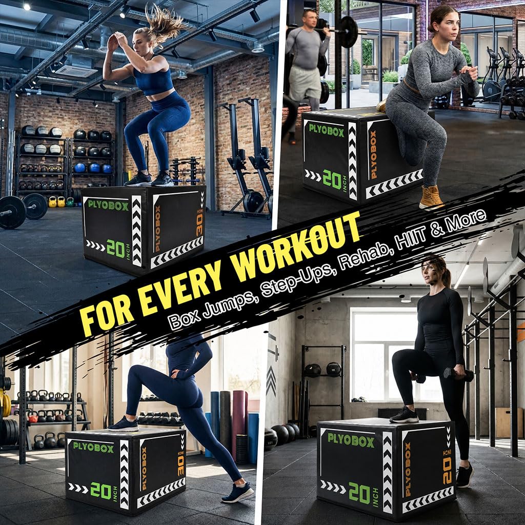 3-in-1 Plyometric Jump Box P574