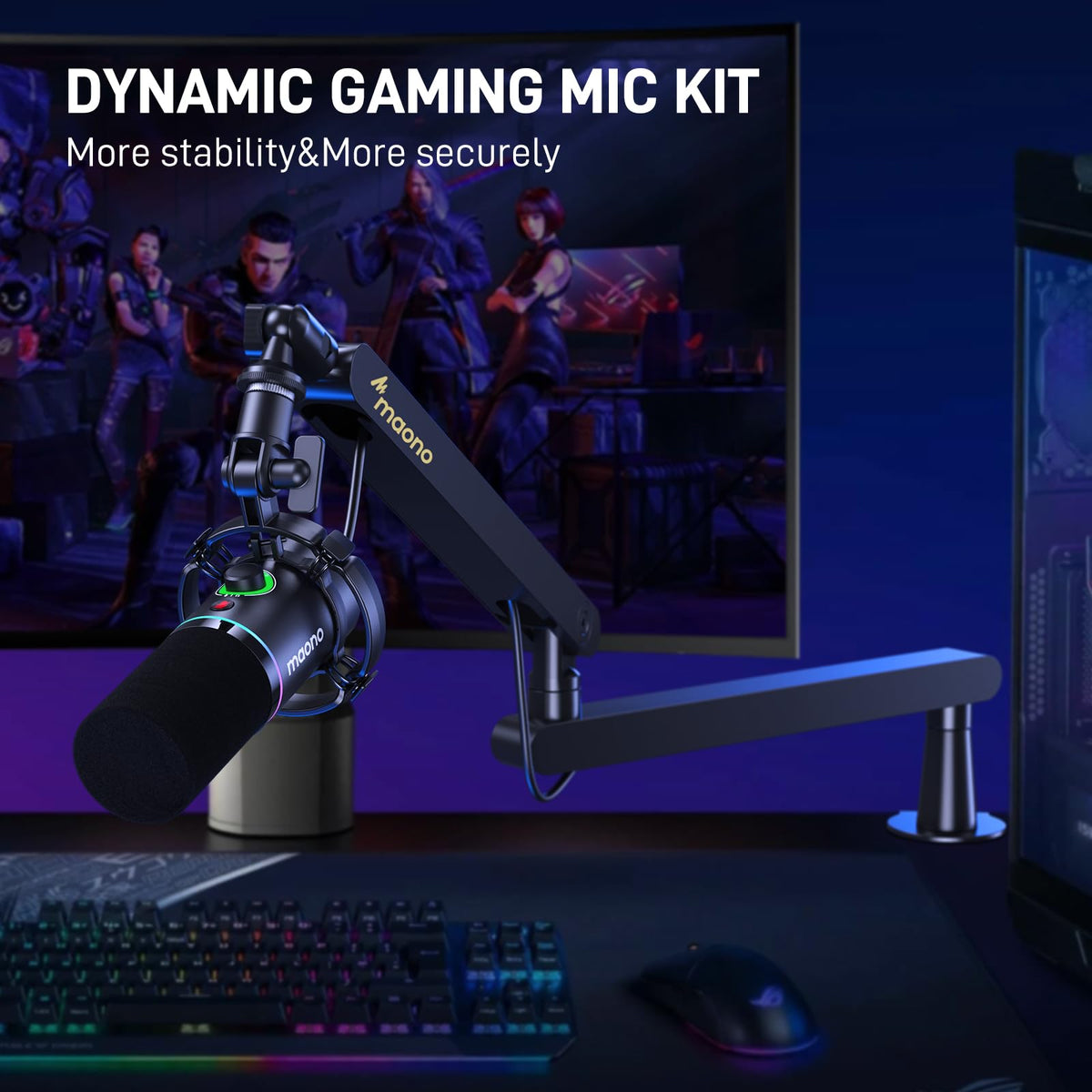 XLR USB Dynamic Microphone Kit Black E8210