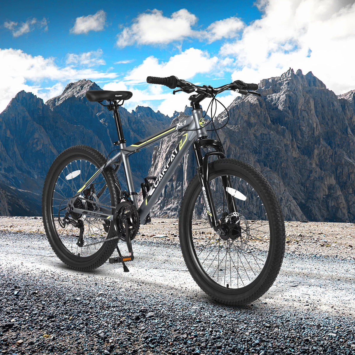 24 inch Kids Mountain Bike with Disc Brakes 21 Speed A387870