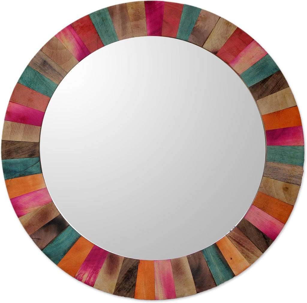 Glass Mosaic Wall Mirror B32603