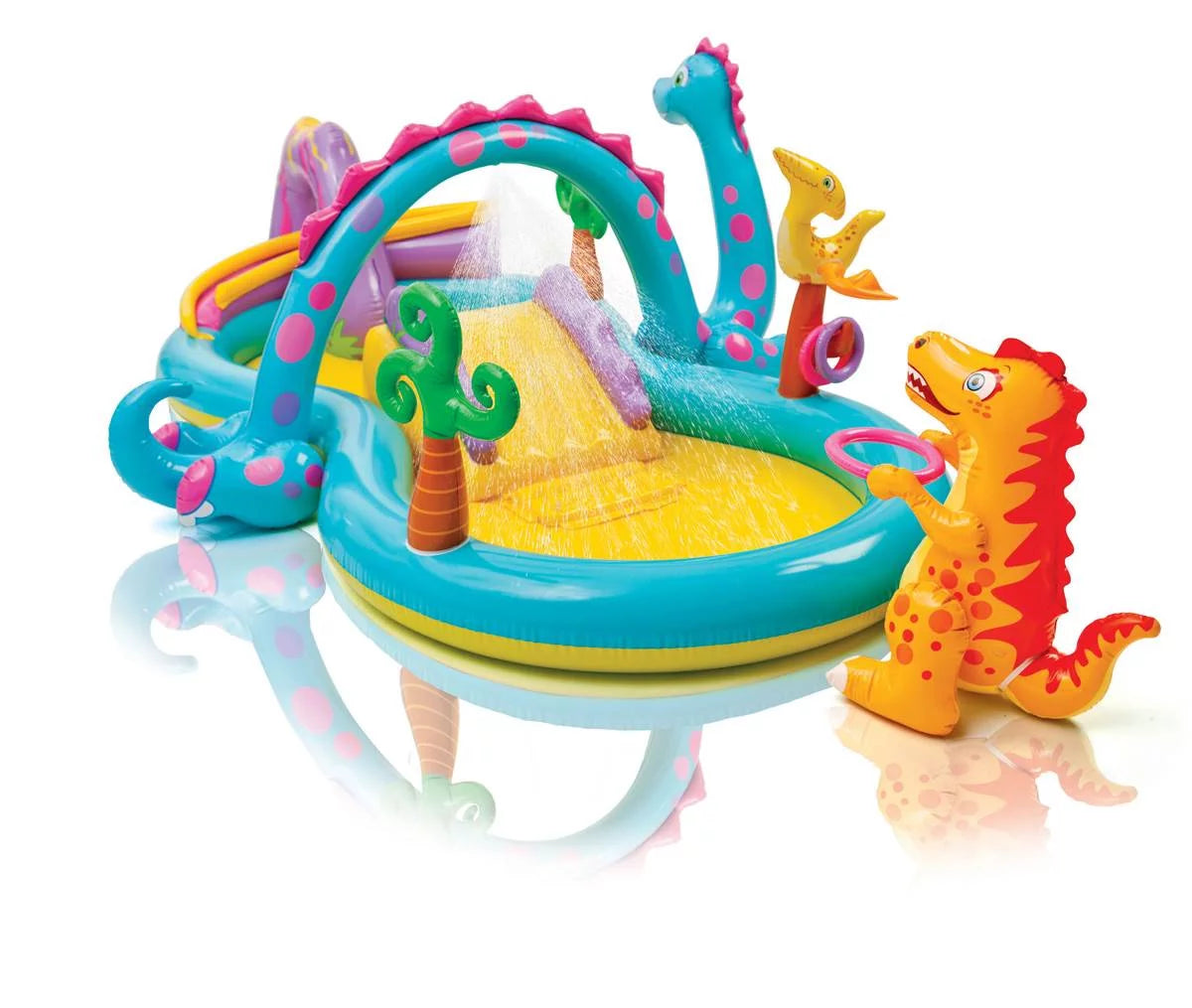 11ft x 7.5ft x 44in Inflatable Kiddie Swimming Pool T950