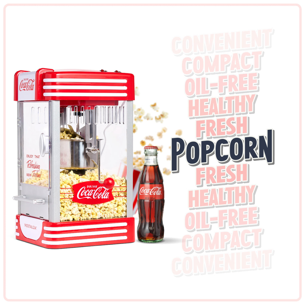 Red 2.5 oz Kettle Popcorn Maker L6210