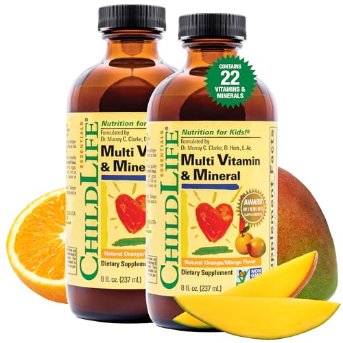 8 Fl Oz Liquid Multivitamin and Mineral Supplement (Pack of 2) E538679