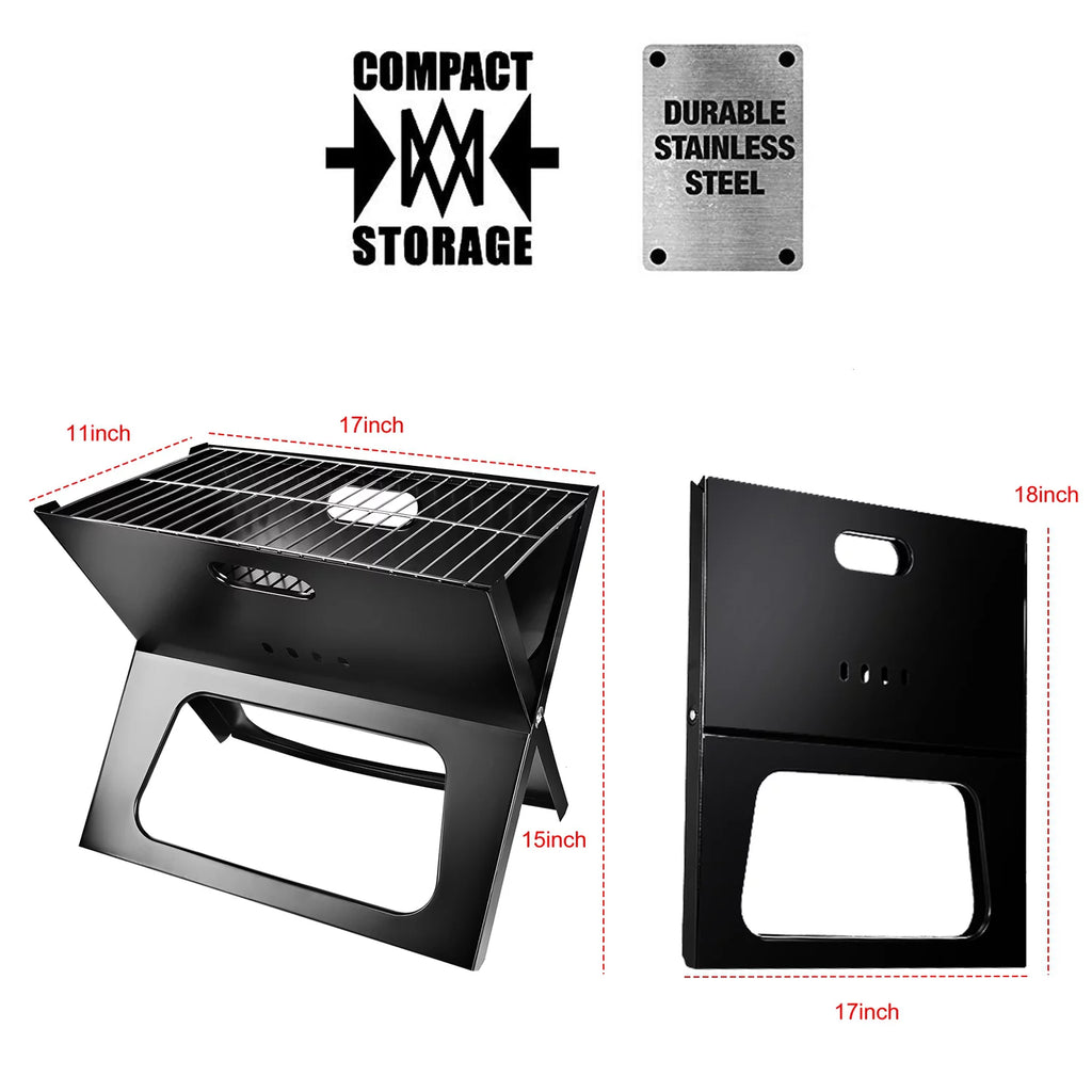 Portable Charcoal BBQ Grill W29044