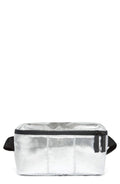 Metallic Silver Belt Bag U970