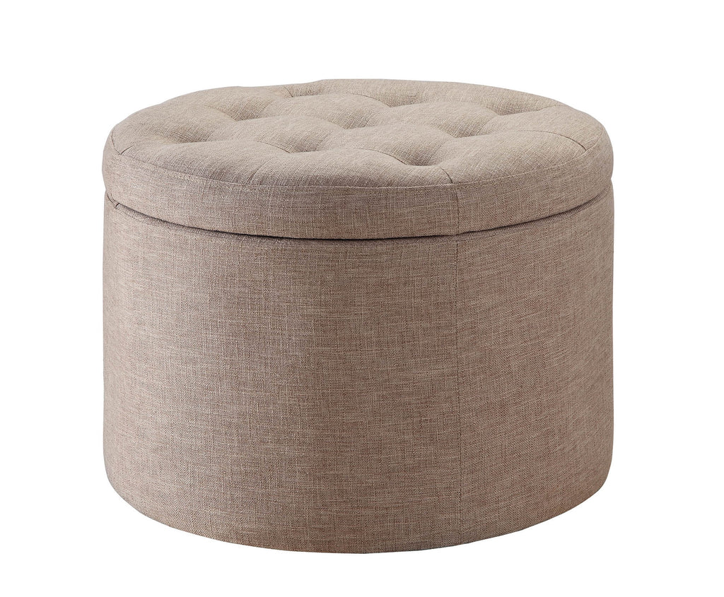 Round Shoe Storage Ottoman X81591