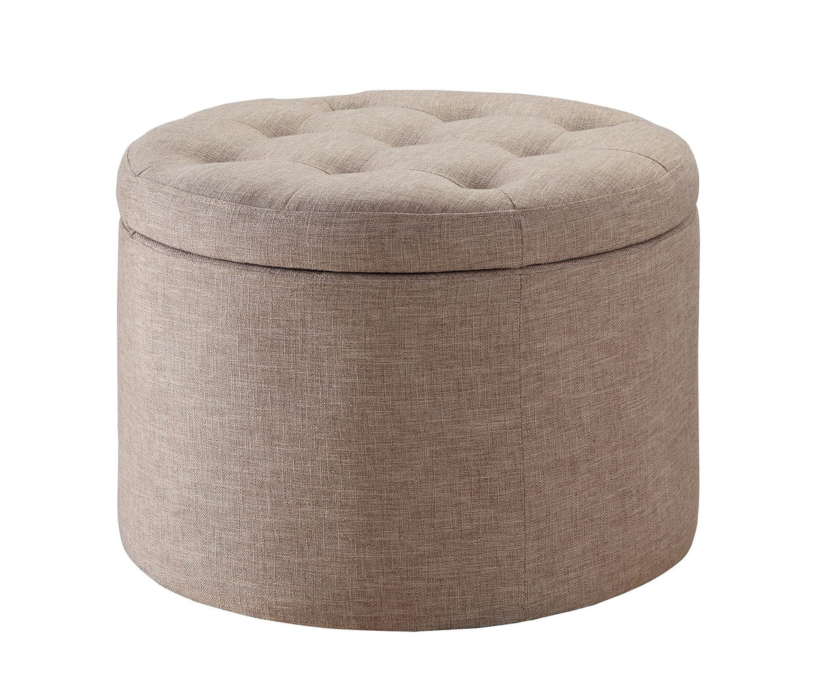 Round Shoe Storage Ottoman X81591