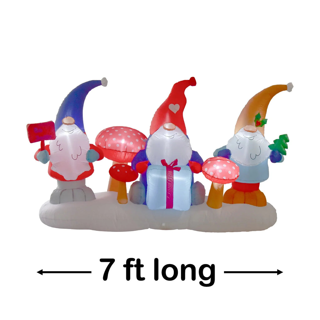 Christmas Inflatable Decorations with LED Lights X5406