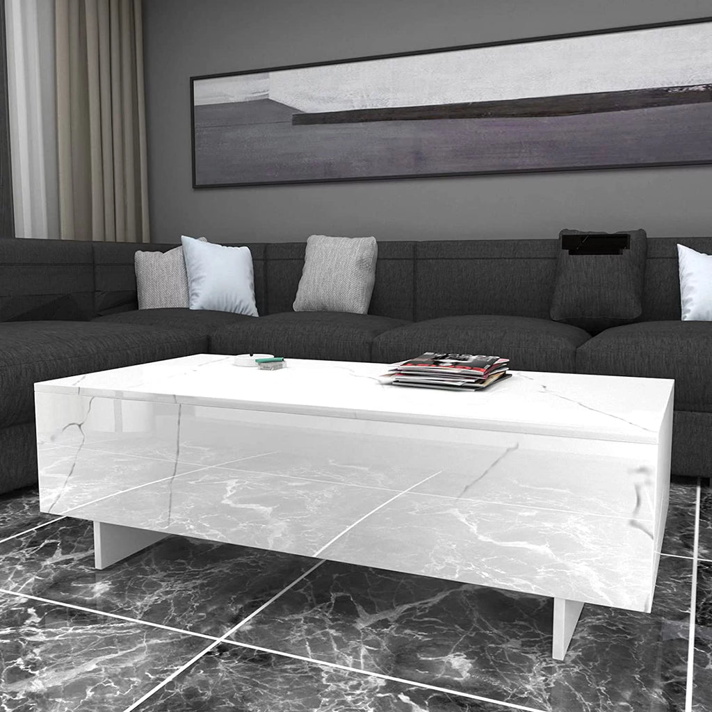 White High Gloss Coffee Table J2111