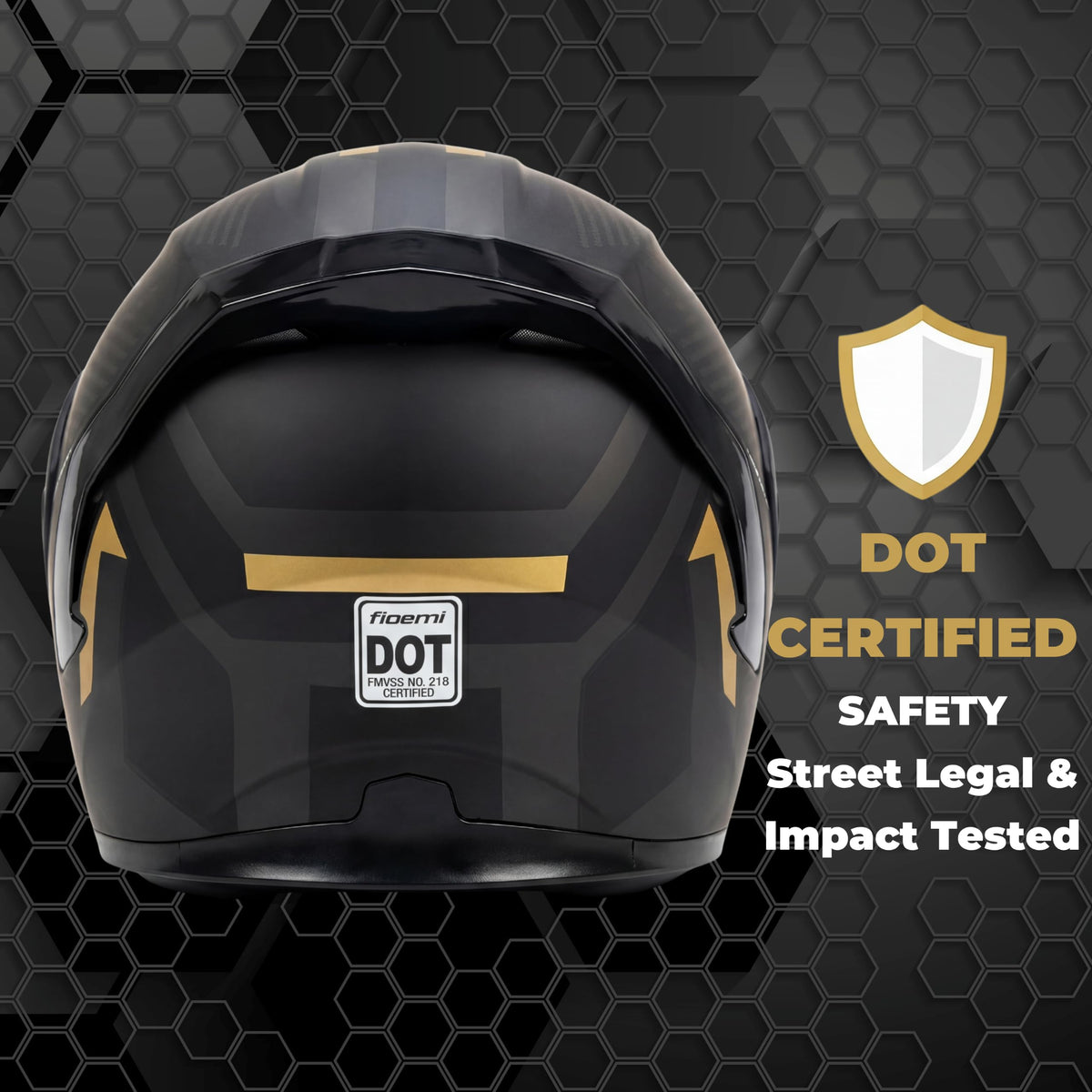 Modular Motorcycle Helmet DOT Approved Flip Up Dual Visor S77627