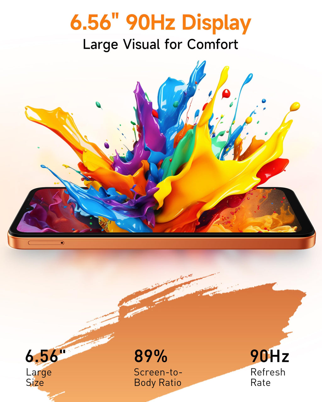 4G Unlocked Smartphone 3GB RAM 32GB 5000mAh C667