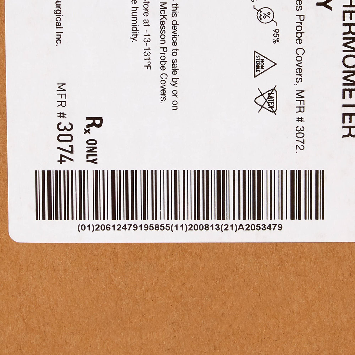 Electronic Thermometer, 1 ct B750