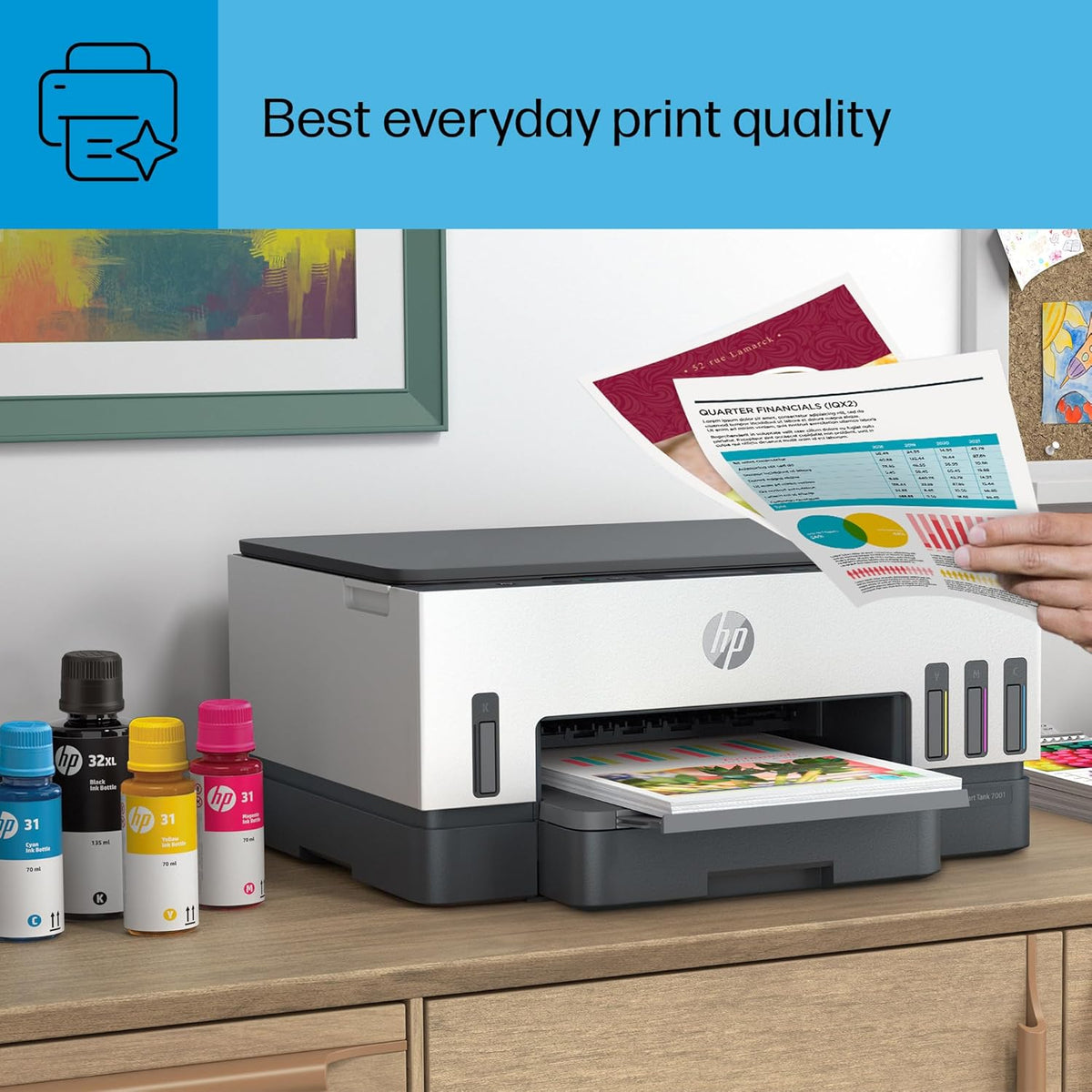 Wireless All-in-One Ink-Tank Printer I87655