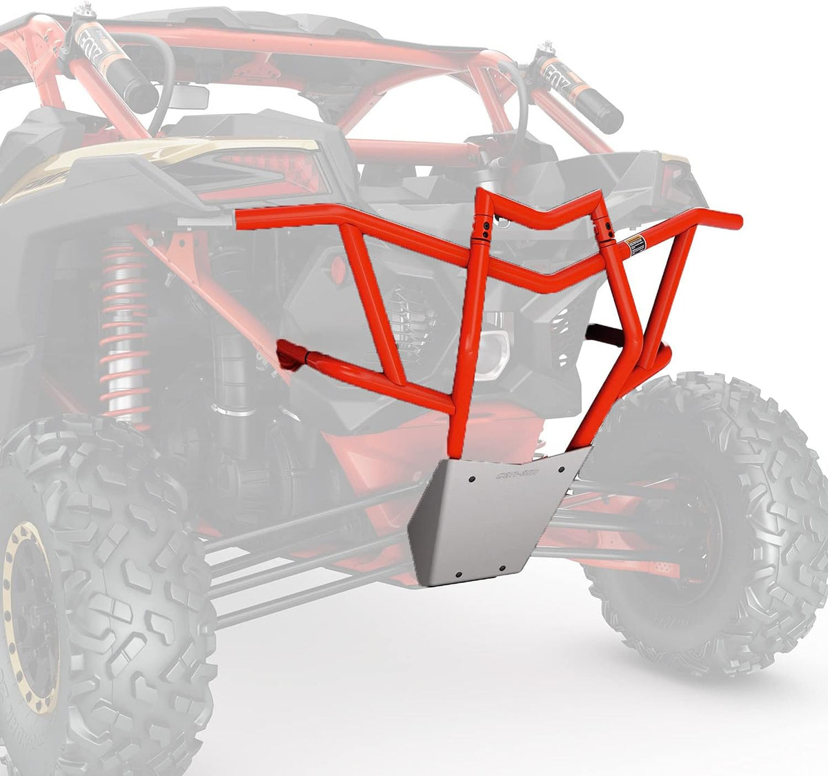 Red rear pre-runner bumper W167785