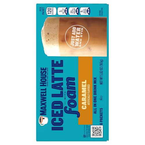 5.82 oz Iced Caramel Latte Instant Coffee Drink Mix U547