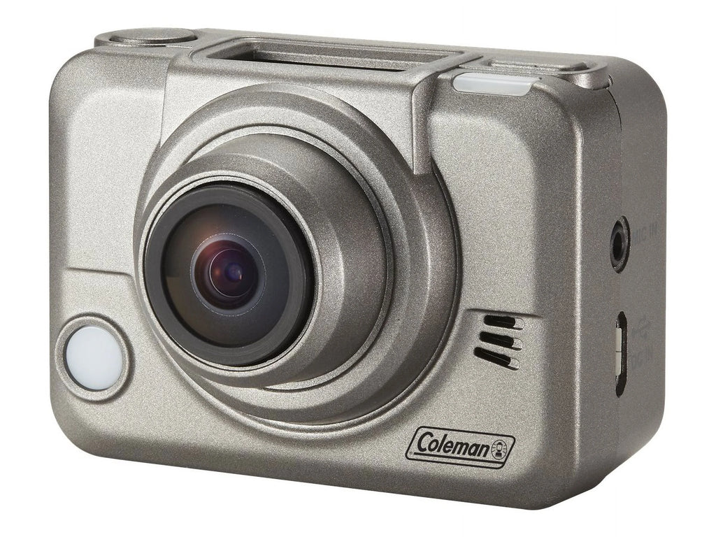 Coleman Bravo CX10WP Digital Camcorder, OLED Screen, Full HD, Silver E343