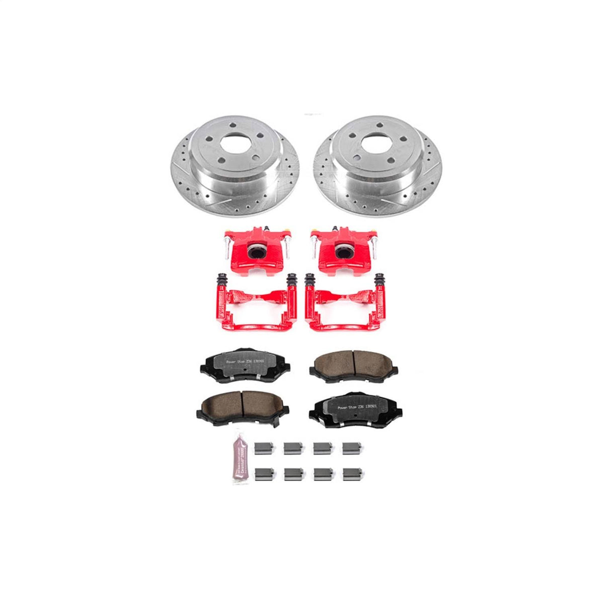 Rear Z36 Truck and Tow Brake Kit with Calipers D2320