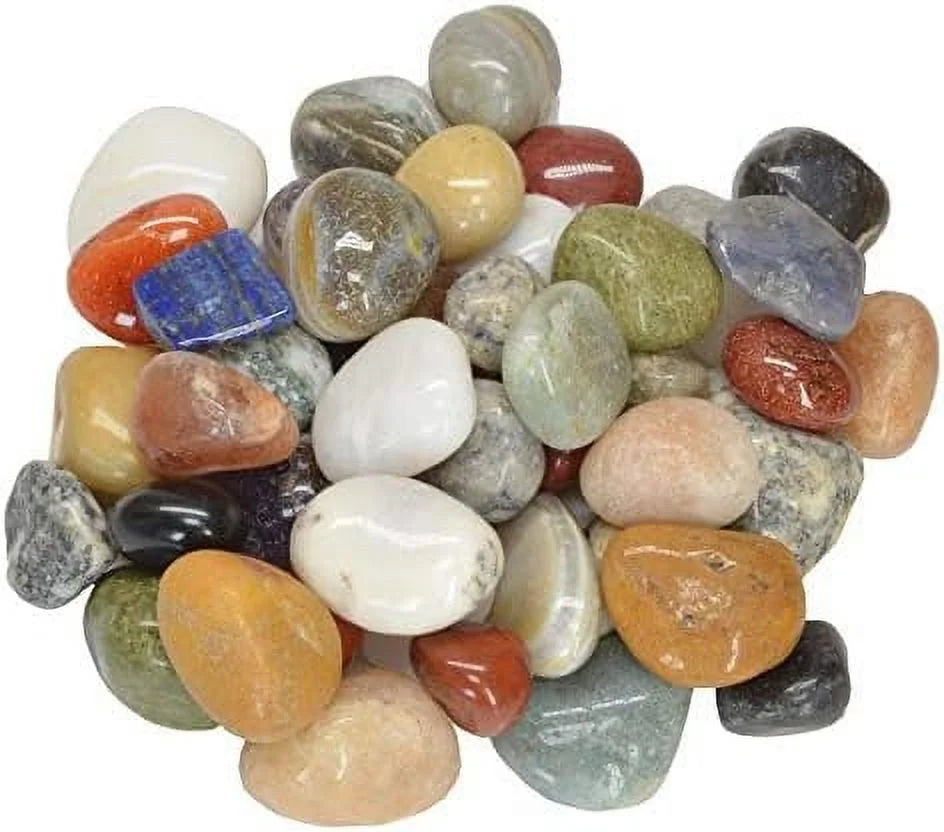 Medium Mixed Natural Tumbled Stones K69090