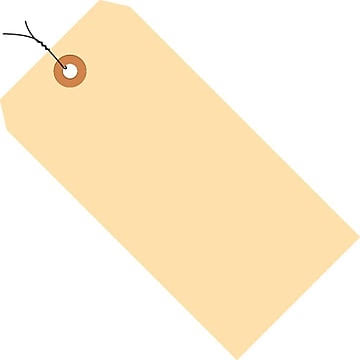 10 Pt Manila Shipping Tags, 1000/Case C2827