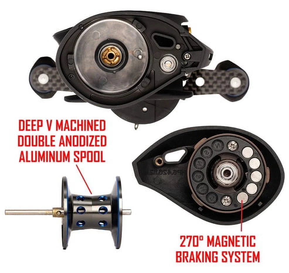 6.5:1 Gear Ratio Reel H8138